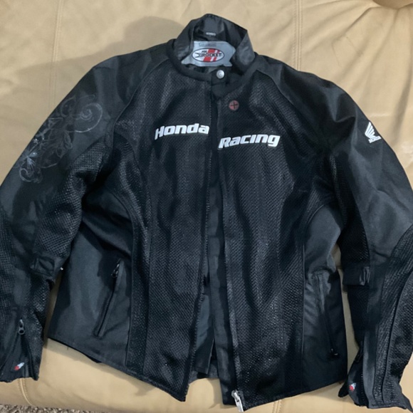 Women’s Joe Rocket Honda Racing Motorcycle Jacket - Picture 6 of 11